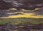 Emil Nolde Early kvall oil